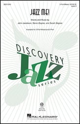 Jazz Me! Three-Part Mixed choral sheet music cover